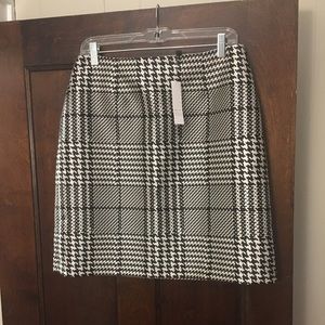 NWT WHBM Plaid Skirt